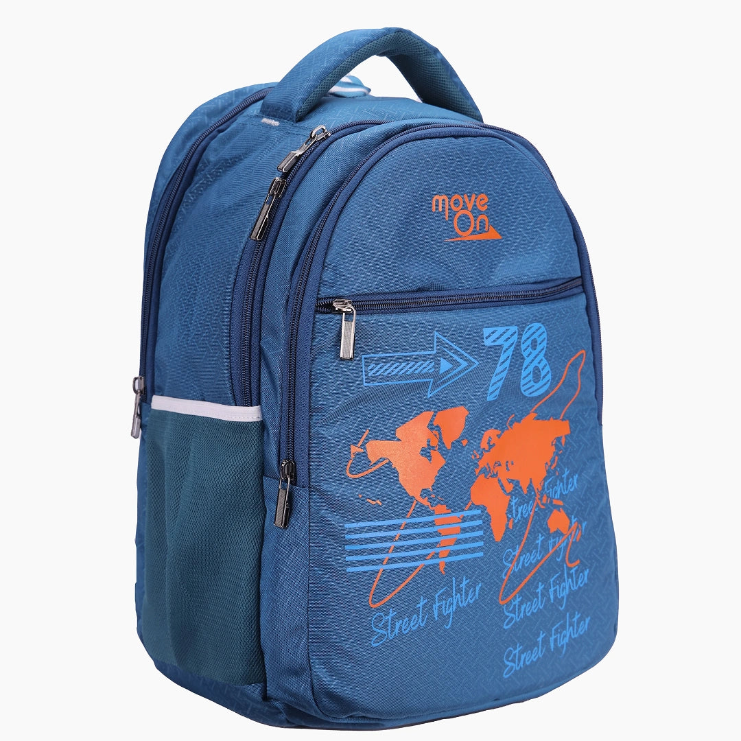 PocaTello laptop Backpack -BLUE