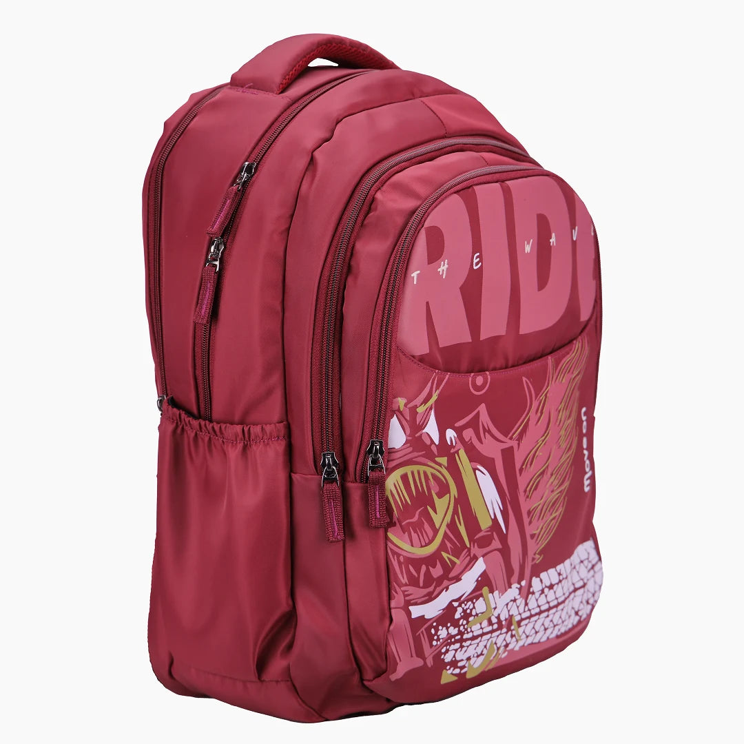 Boy backpack -Maroon