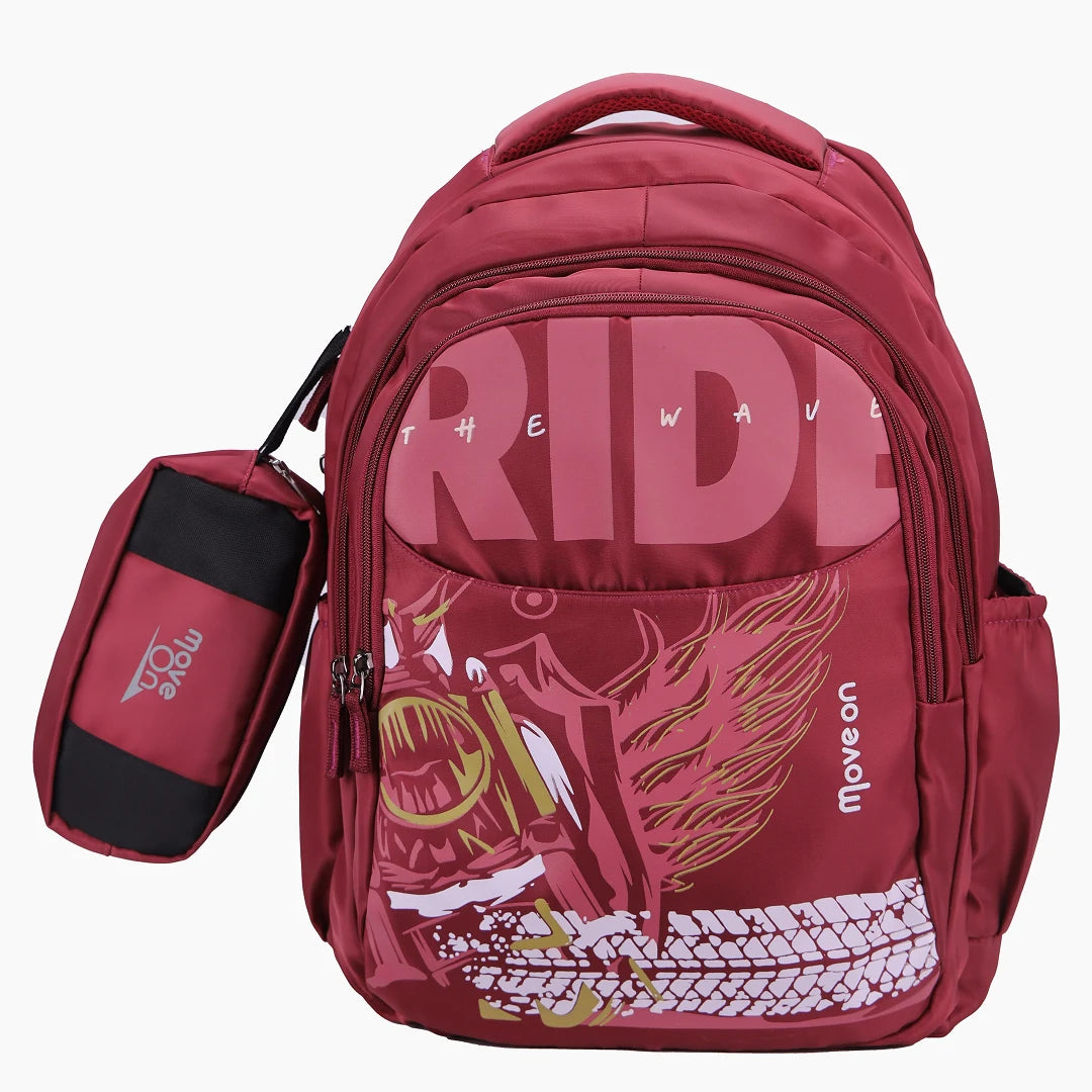 Boy backpack -Maroon